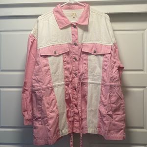 Oversized POL shacket brand new!